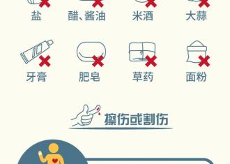 受伤后还在用酒精消毒？正确急救常识，一张图全讲明白