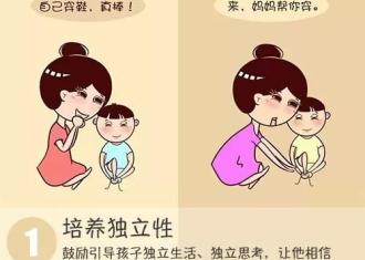 【家长课堂】9幅漫画告诉家长，自信又独立的优秀孩子是这样培养出来的！