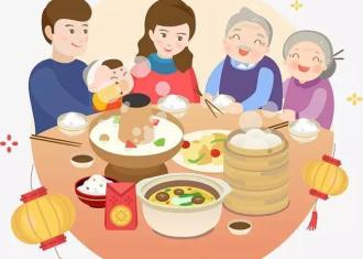 值班守岁保供应，有滋有味年夜饭