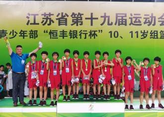 【厉害！】泗阳县实验小学女子篮球队荣获省运会冠军
