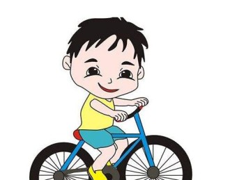 【优秀作品欣赏】学骑车