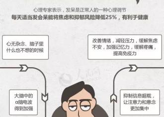 发呆有理！国家卫生健康委：建议每天发呆5分钟…