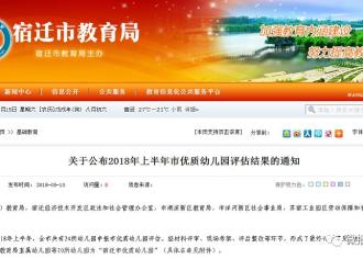 宿迁新增一批优质幼儿园（附名单）