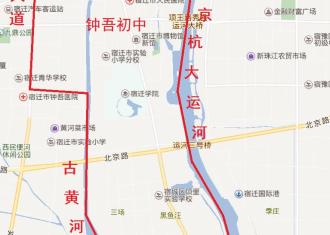 来了！2019年宿迁中心城区中小学施教区地图！